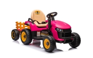Traktor Na Akumulator BBH-030 Różowy
