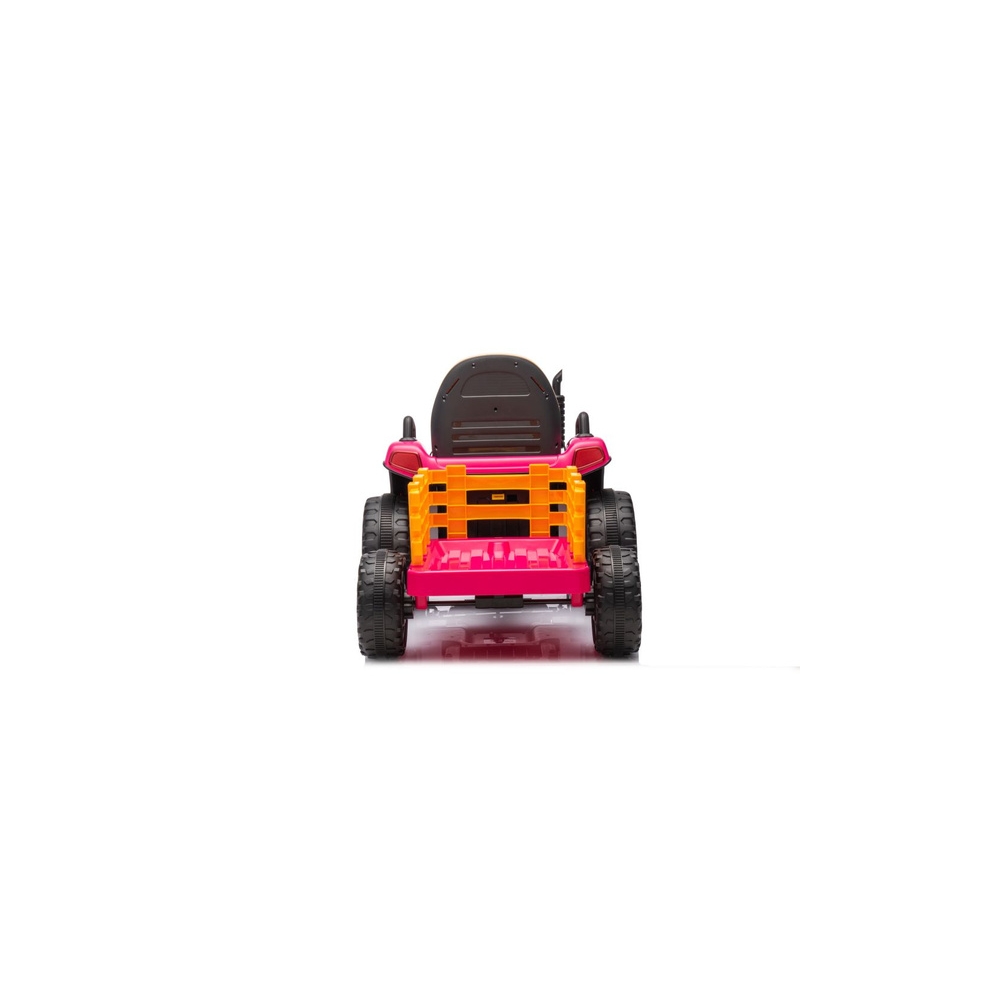 Elektrinis traktorius BBH-030, Pink-Elektromobiliai vaikams, Traktoriai-e-vaikas