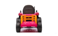 Elektrinis traktorius BBH-030, Pink-Elektromobiliai vaikams, Traktoriai-e-vaikas