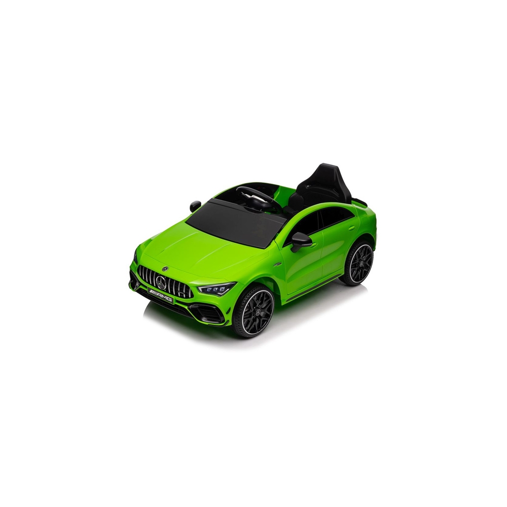 Elektromobilis Mercedes CLA 45s AMG, 4x4, Green-Elektromobiliai vaikams, Mašinos-e-vaikas