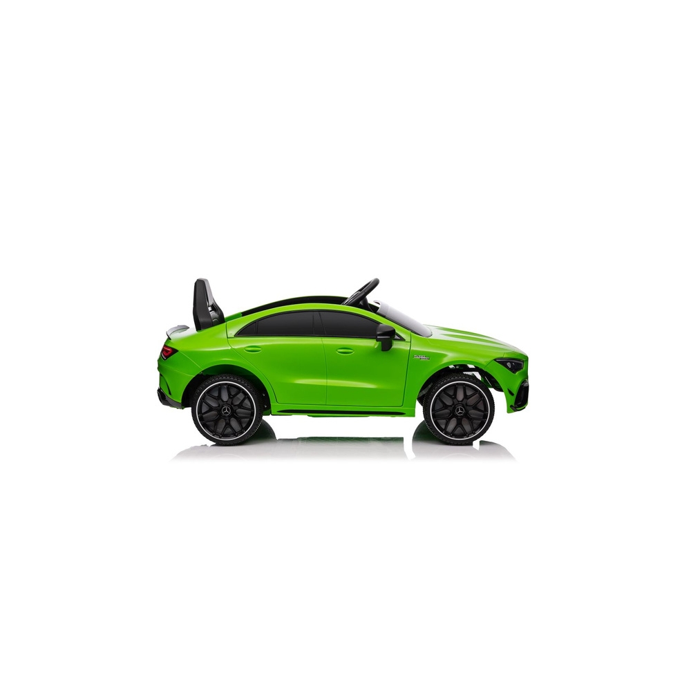 Elektromobilis Mercedes CLA 45s AMG, 4x4, Green-Elektromobiliai vaikams, Mašinos-e-vaikas