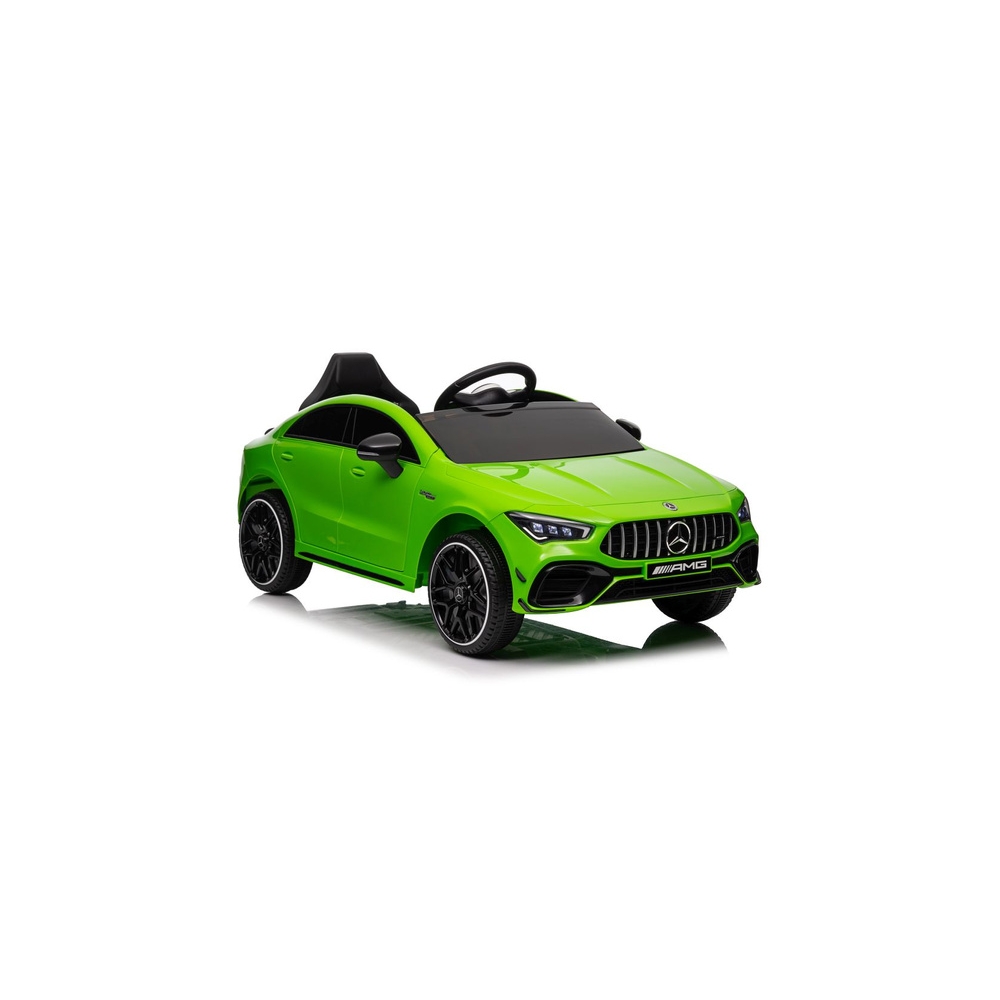 Elektromobilis Mercedes CLA 45s AMG, 4x4, Green-Elektromobiliai vaikams, Mašinos-e-vaikas