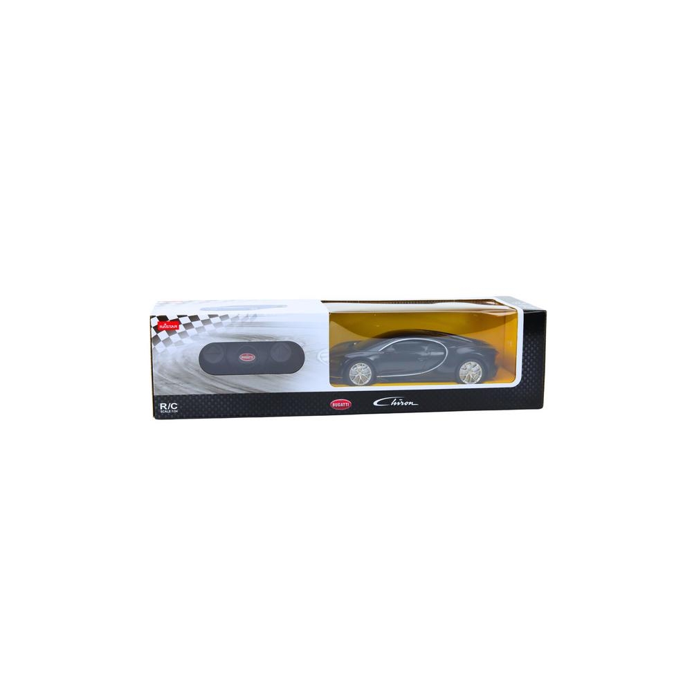 Nuotoliniu būdu valdomas Bugatti Veyron Chiron automobilis, juodos spalvos, 1:24-Žaislai, Auto ir transporto žaislai, Valdomos r