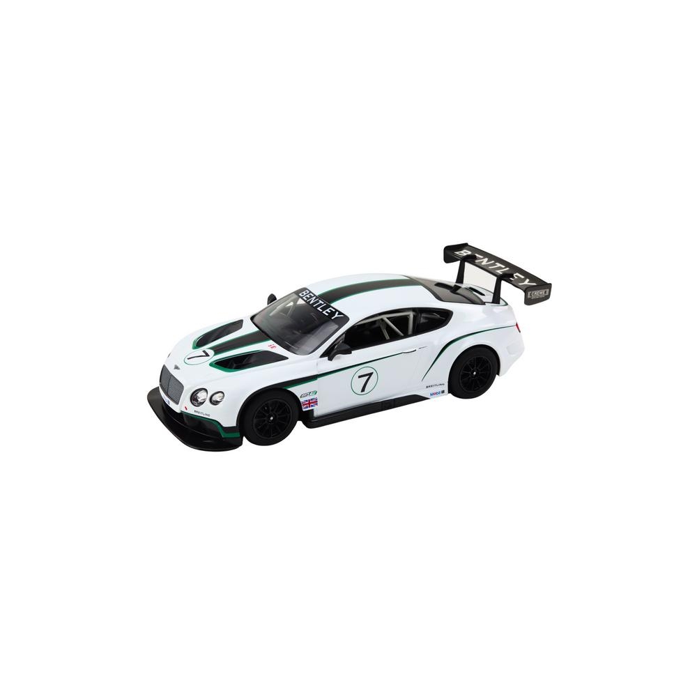Nuotoliniu būdu valdomas RC sportinis automobilis 1:14 Bentley Continental GT3, White