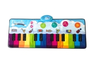 Educational Dance Mat Rainbow Piano Instruments 10 Melodies