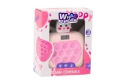 Pop-It Wac A Mole Game Unicorn Lights Sounds Pink