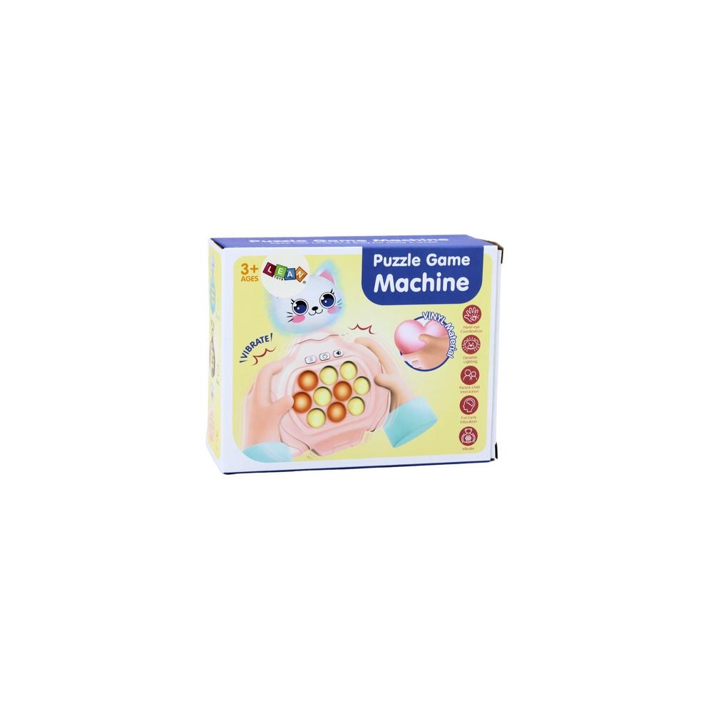 "Pop-It Kitty Game" rožinis arkadinis konsolinis vibracinis sensorinis kilimėlis