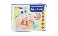"Pop-It Kitty Game" rožinis arkadinis konsolinis vibracinis sensorinis kilimėlis