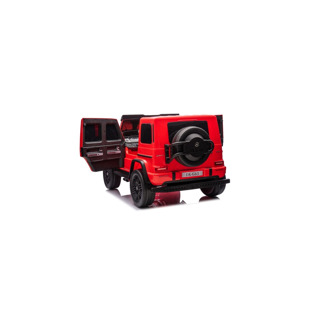 Elektromobilis Mercedes G63 XXL 4x4, Red-Elektromobiliai vaikams, Visureigiai-e-vaikas