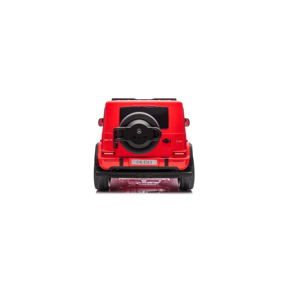 Elektromobilis Mercedes G63 XXL 4x4, Red-Elektromobiliai vaikams, Visureigiai-e-vaikas