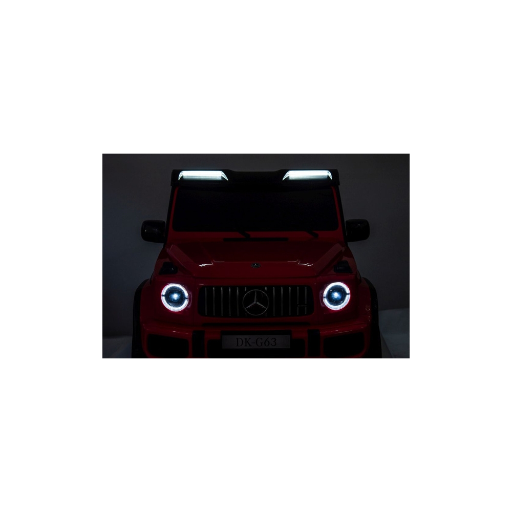 Elektromobilis Mercedes G63 XXL 4x4, Red-Elektromobiliai vaikams, Visureigiai-e-vaikas