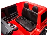 Elektromobilis Mercedes G63 XXL 4x4, Red-Elektromobiliai vaikams, Visureigiai-e-vaikas