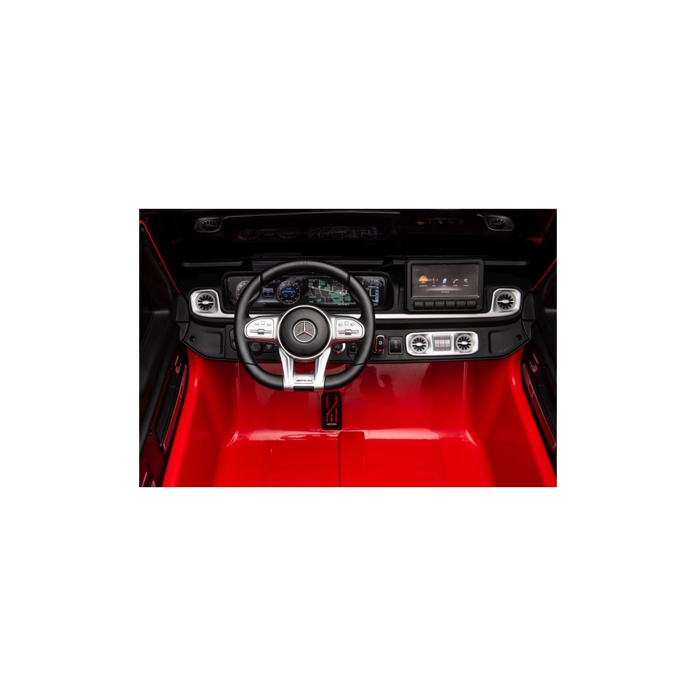 Elektromobilis Mercedes G63 XXL 4x4, Red-Elektromobiliai vaikams, Visureigiai-e-vaikas
