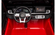 Elektromobilis Mercedes G63 XXL 4x4, Red-Elektromobiliai vaikams, Visureigiai-e-vaikas
