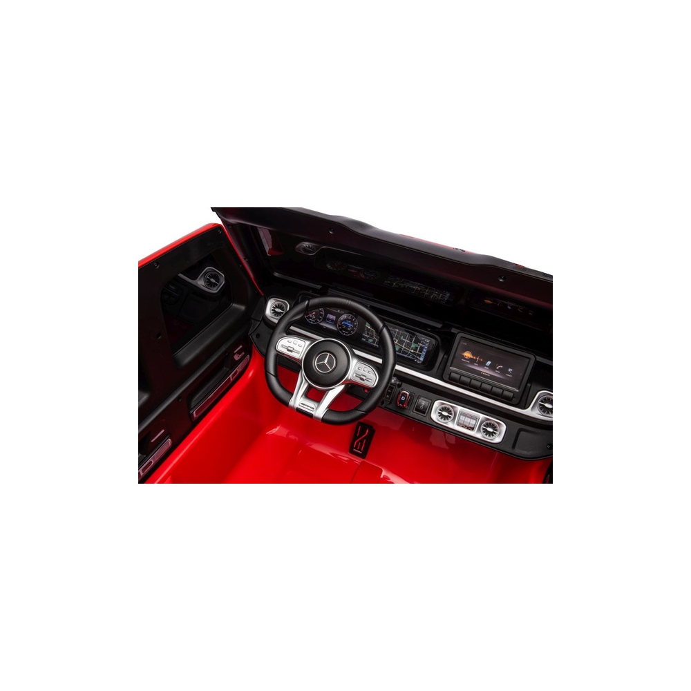 Elektromobilis Mercedes G63 XXL 4x4, Red-Elektromobiliai vaikams, Visureigiai-e-vaikas