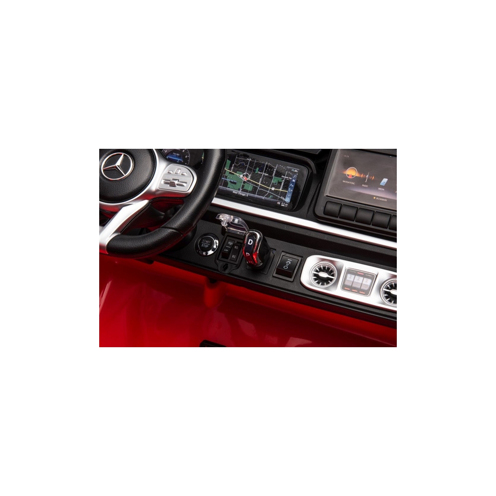 Elektromobilis Mercedes G63 XXL 4x4, Red-Elektromobiliai vaikams, Visureigiai-e-vaikas