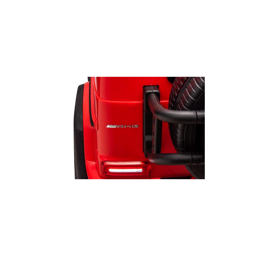 Elektromobilis Mercedes G63 XXL 4x4, Red-Elektromobiliai vaikams, Visureigiai-e-vaikas