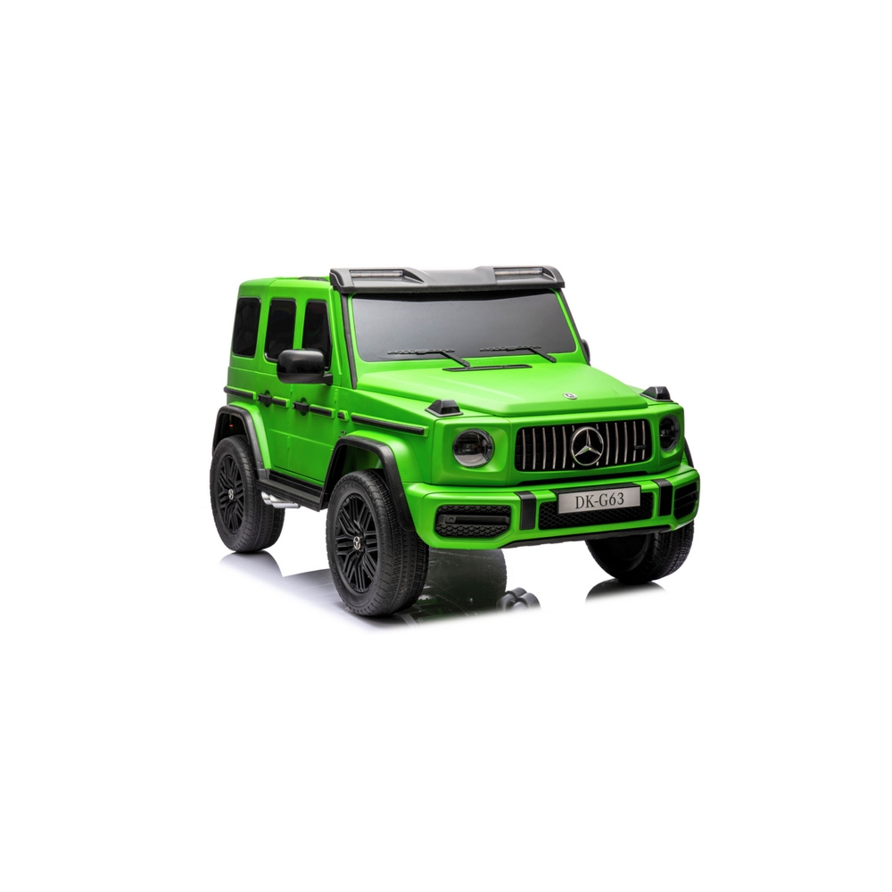 Elektromobilis Mercedes G63 XXL 4x4, lakuotas žalias-Elektromobiliai vaikams, Visureigiai-e-vaikas
