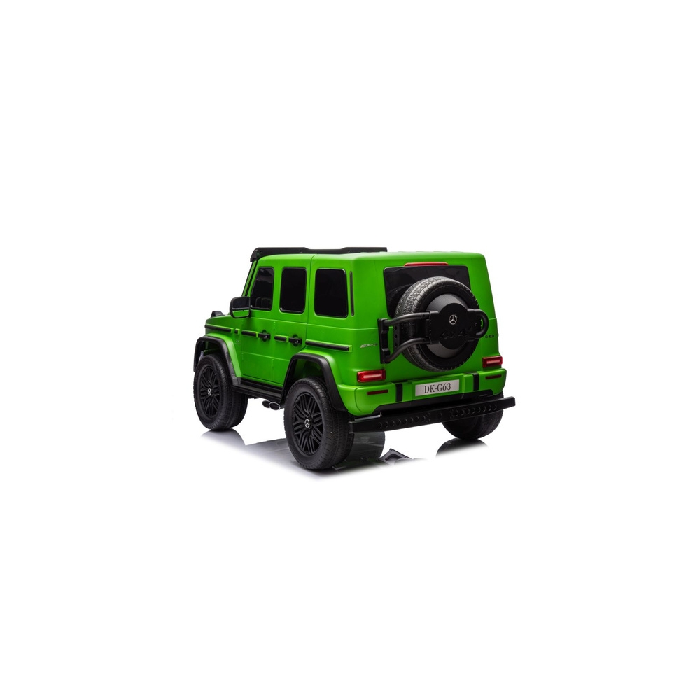 Elektromobilis Mercedes G63 XXL 4x4, lakuotas žalias-Elektromobiliai vaikams, Visureigiai-e-vaikas