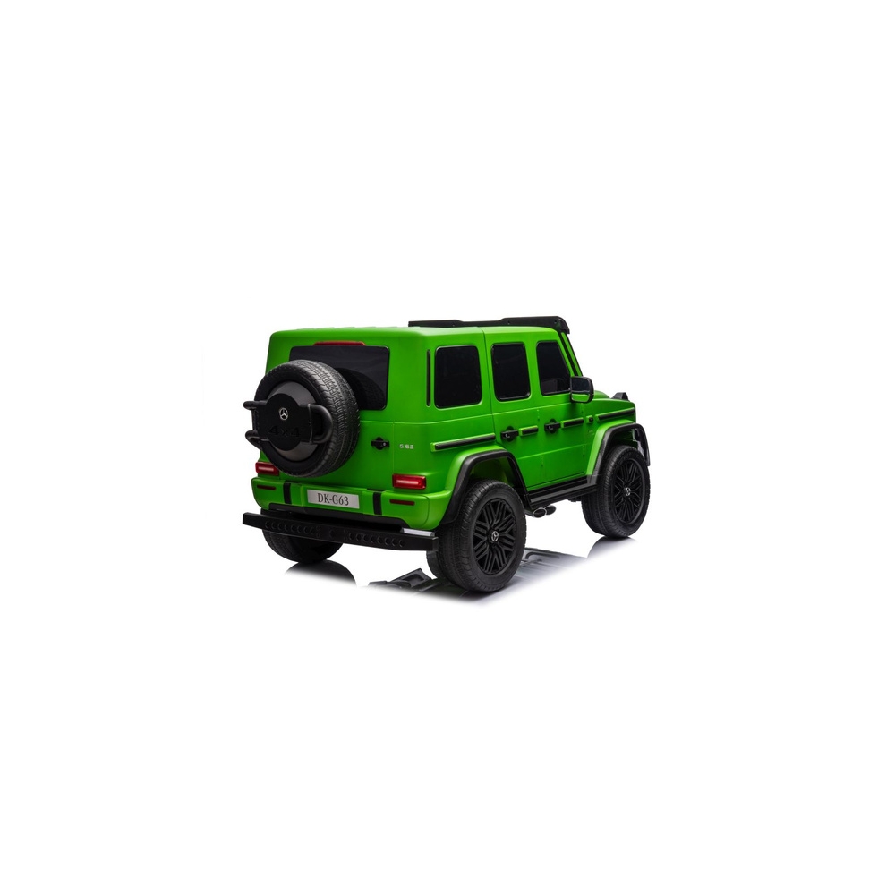 Elektromobilis Mercedes G63 XXL 4x4, lakuotas žalias-Elektromobiliai vaikams, Visureigiai-e-vaikas