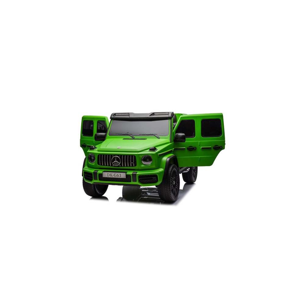Elektromobilis Mercedes G63 XXL 4x4, lakuotas žalias-Elektromobiliai vaikams, Visureigiai-e-vaikas