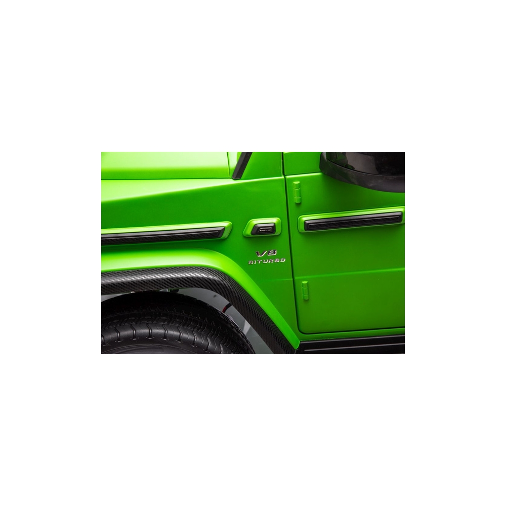 Elektromobilis Mercedes G63 XXL 4x4, lakuotas žalias-Elektromobiliai vaikams, Visureigiai-e-vaikas