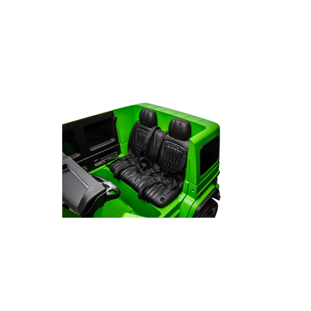 Elektromobilis Mercedes G63 XXL 4x4, lakuotas žalias-Elektromobiliai vaikams, Visureigiai-e-vaikas