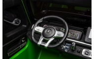 Elektromobilis Mercedes G63 XXL 4x4, lakuotas žalias-Elektromobiliai vaikams, Visureigiai-e-vaikas