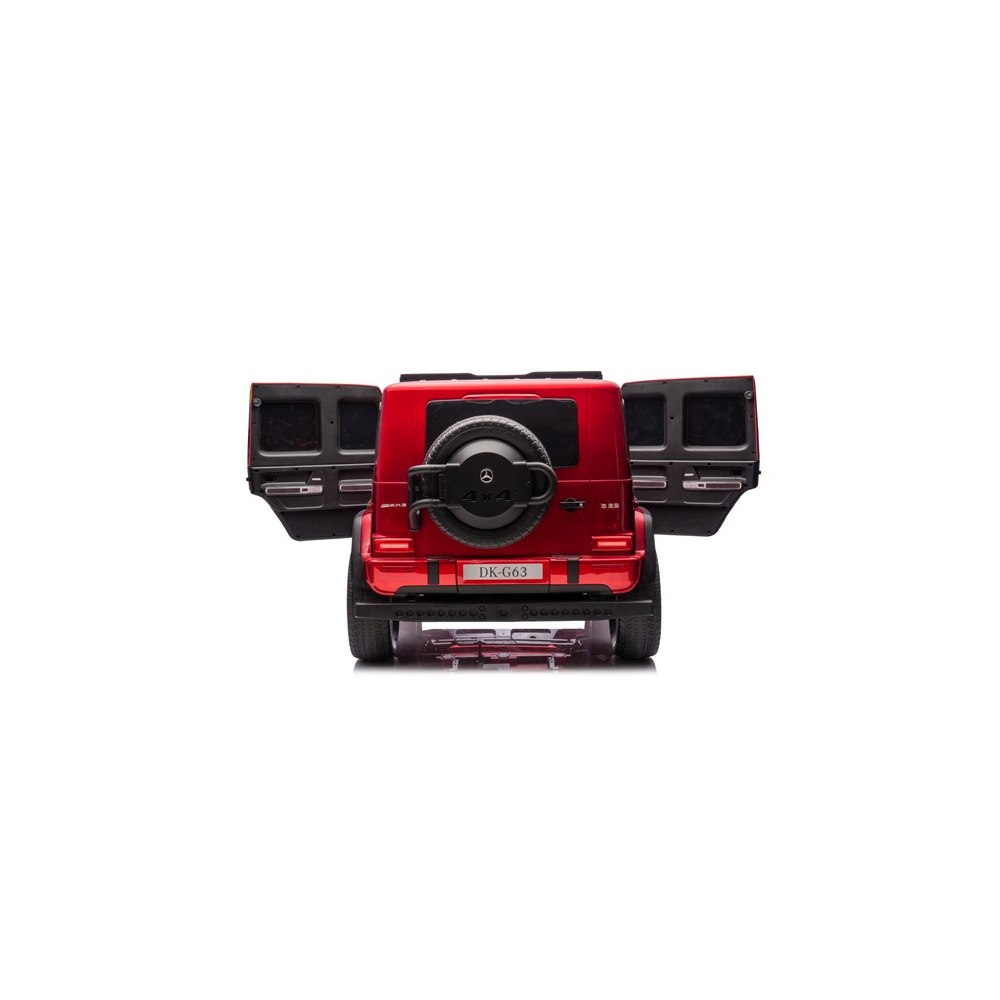 Elektromobilis Mercedes G63 XXL 24V, Red-Elektromobiliai vaikams, Visureigiai-e-vaikas