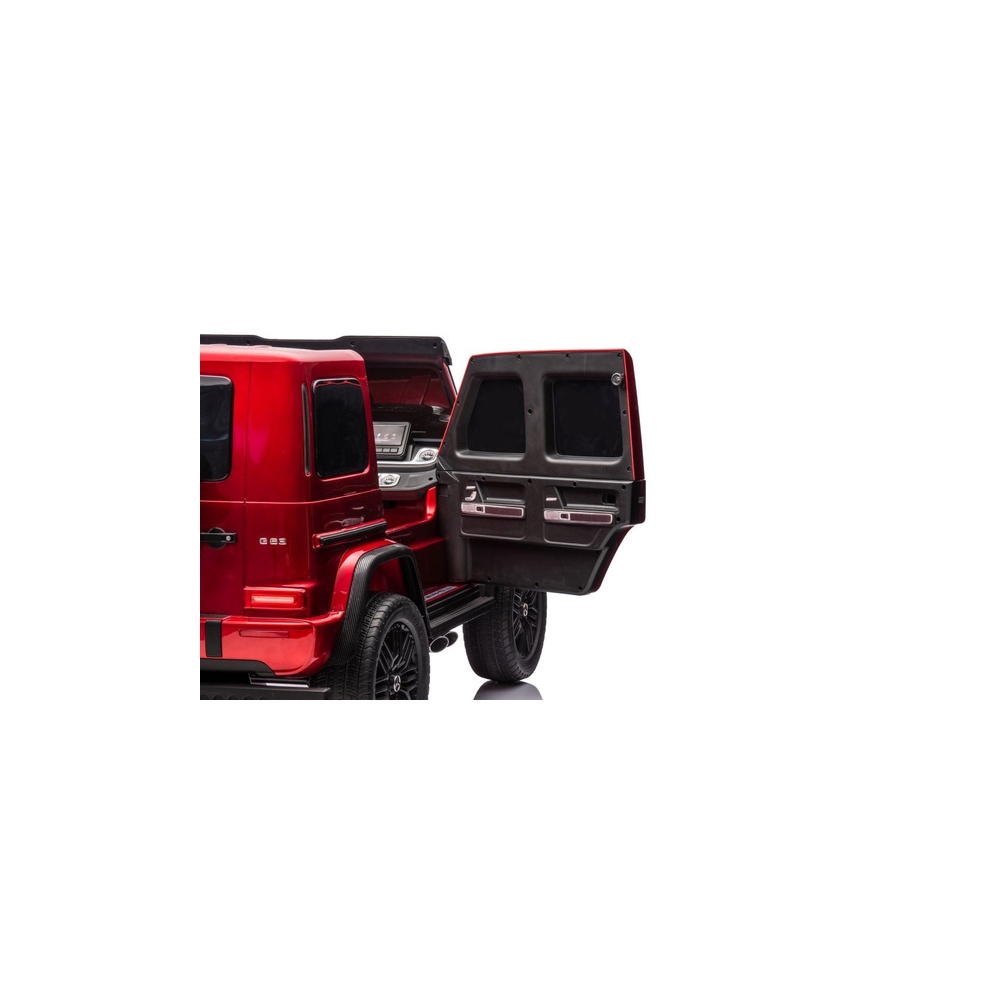 Elektromobilis Mercedes G63 XXL 24V, Red-Elektromobiliai vaikams, Visureigiai-e-vaikas