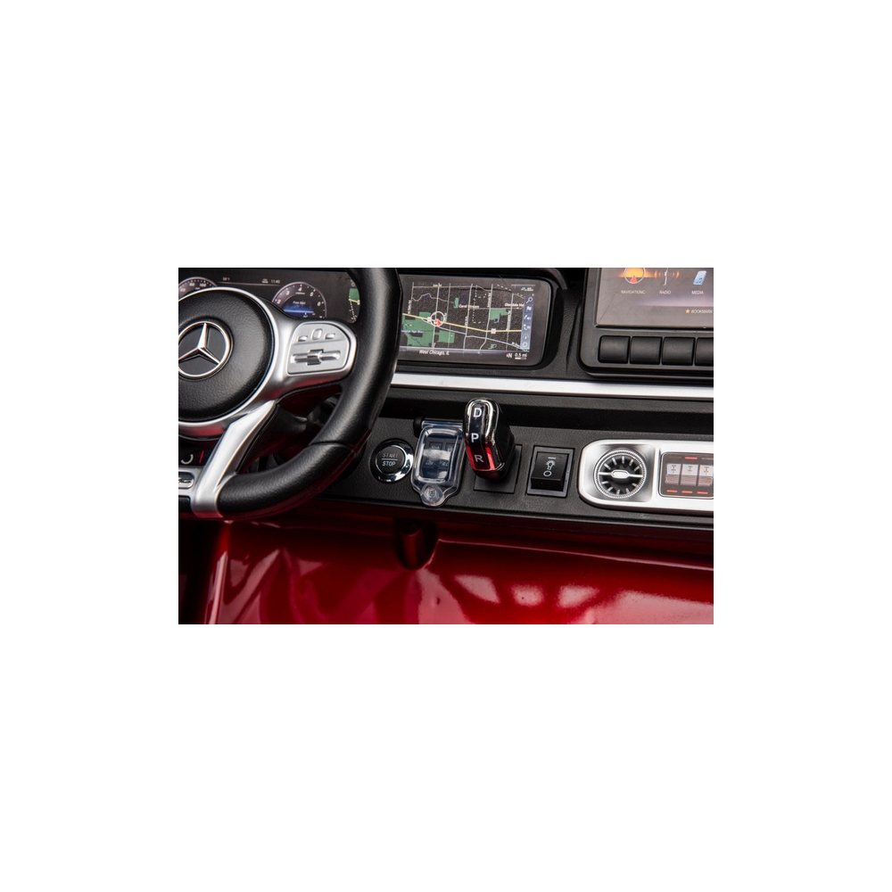 Elektromobilis Mercedes G63 XXL 24V, Red-Elektromobiliai vaikams, Visureigiai-e-vaikas