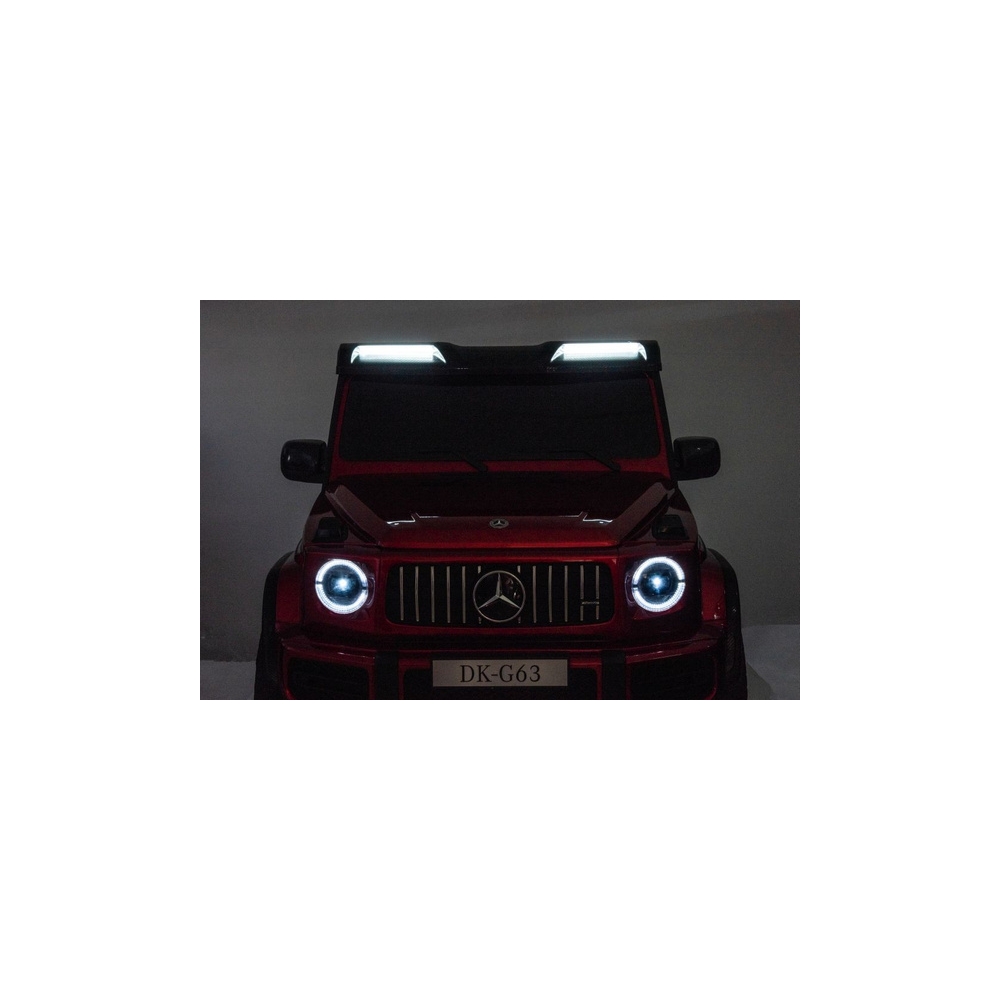Auto Na Akumulator Mercedes G63 XXL Czerwony 24V