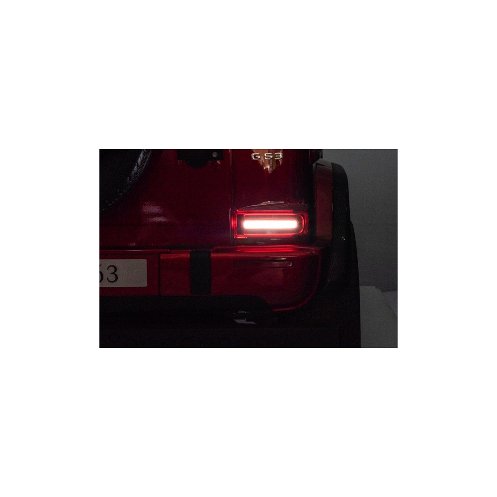 Auto Na Akumulator Mercedes G63 XXL Czerwony 24V