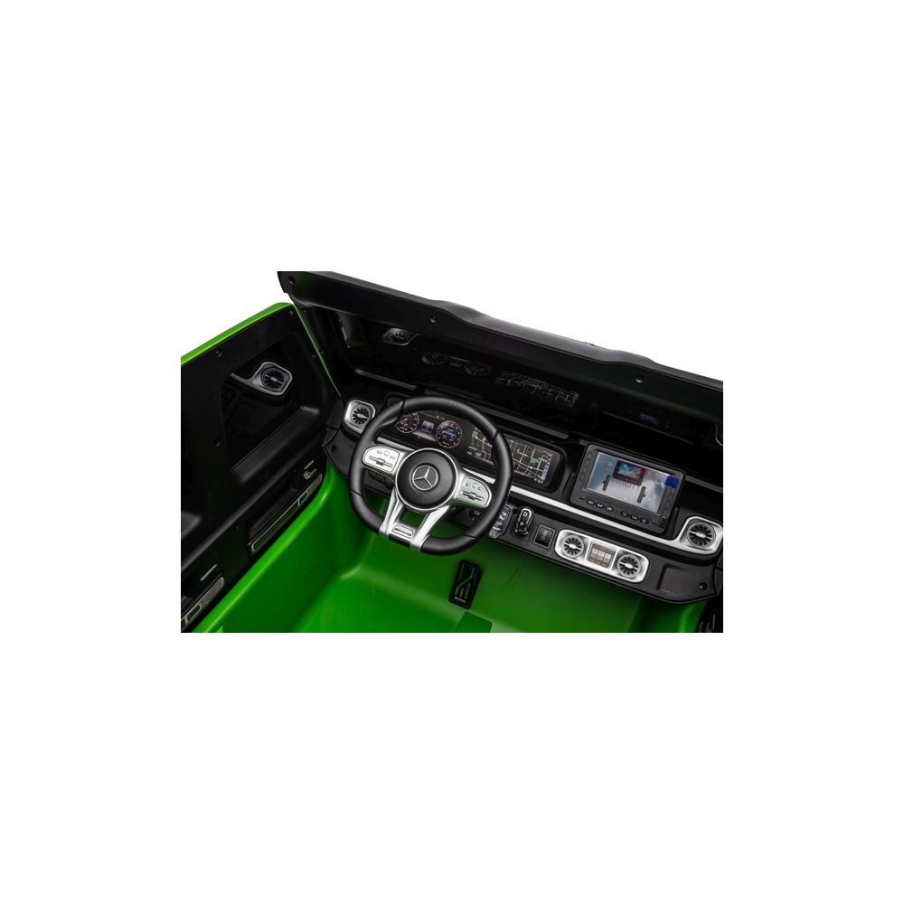 Elektromobilis Mercedes G63 XXL 24V, Green-Elektromobiliai vaikams, Visureigiai-e-vaikas