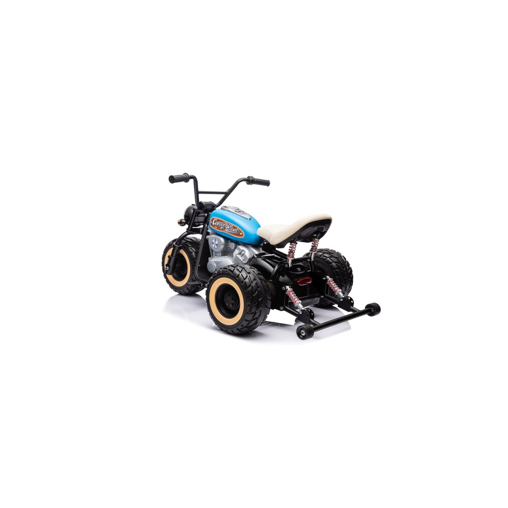 LL6688 Mėlynas 24V įkraunamas triratis motociklas-Elektromobiliai vaikams, Motociklai-e-vaikas