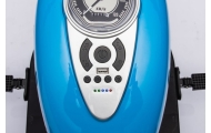 LL6688 Mėlynas 24V įkraunamas triratis motociklas-Elektromobiliai vaikams, Motociklai-e-vaikas