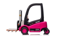 Elektrinis šakinis krautuvas XMX638, Pink-Elektromobiliai vaikams, Traktoriai-e-vaikas