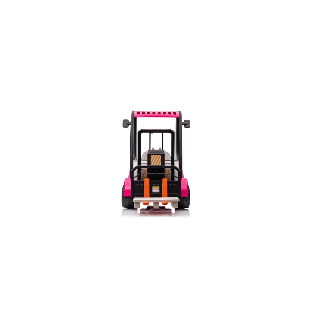 Elektrinis šakinis krautuvas XMX638, Pink-Elektromobiliai vaikams, Traktoriai-e-vaikas