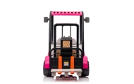 Elektrinis šakinis krautuvas XMX638, Pink-Elektromobiliai vaikams, Traktoriai-e-vaikas
