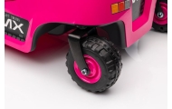 Elektrinis šakinis krautuvas XMX638, Pink-Elektromobiliai vaikams, Traktoriai-e-vaikas