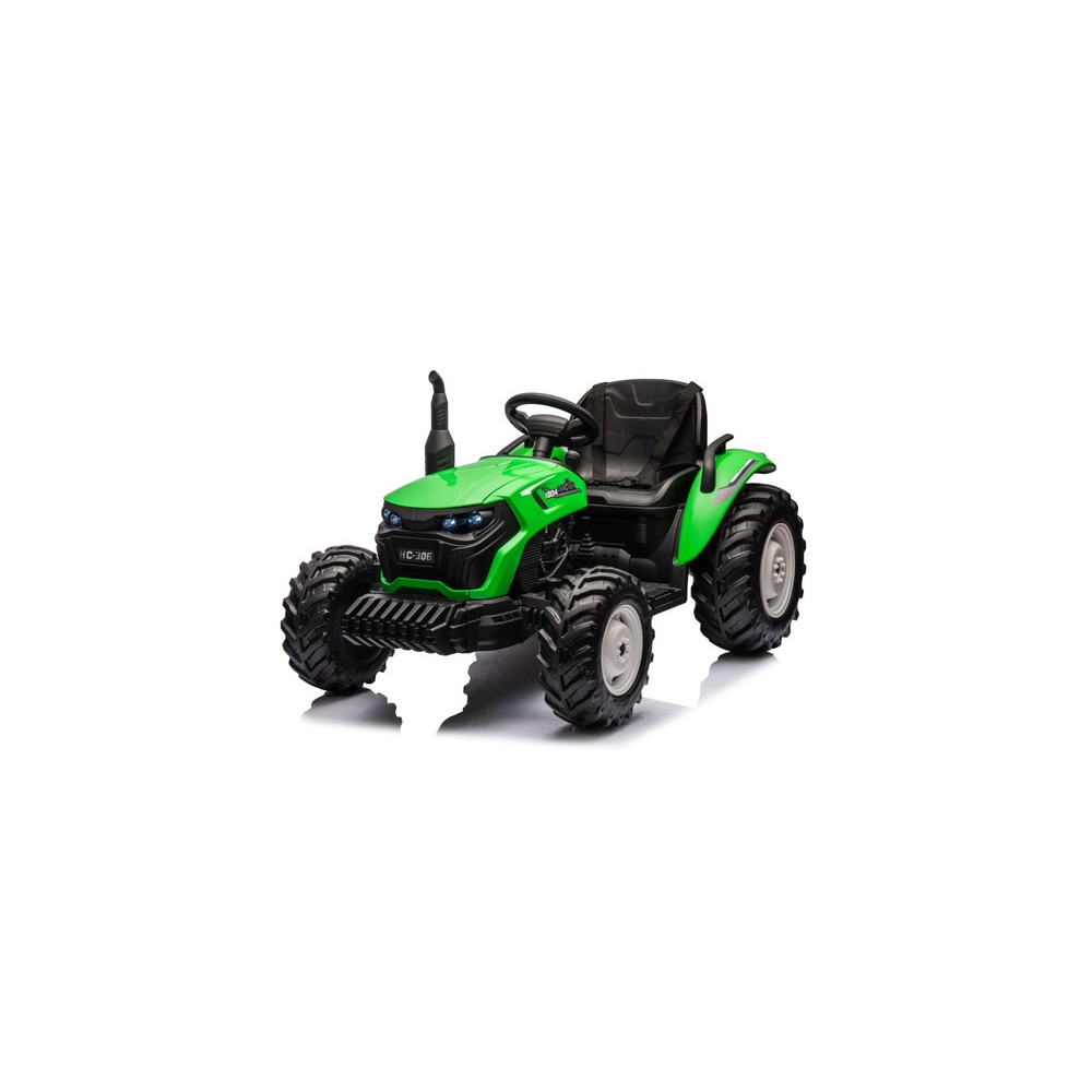 Elektrinis traktorius HC-306 24 V, Green-Elektromobiliai vaikams, Traktoriai-e-vaikas