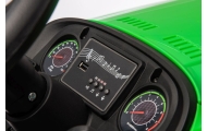 Elektrinis traktorius HC-306 24 V, Green-Elektromobiliai vaikams, Traktoriai-e-vaikas