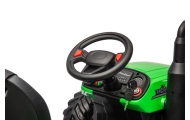 Elektrinis traktorius HC-306 24 V, Green-Elektromobiliai vaikams, Traktoriai-e-vaikas