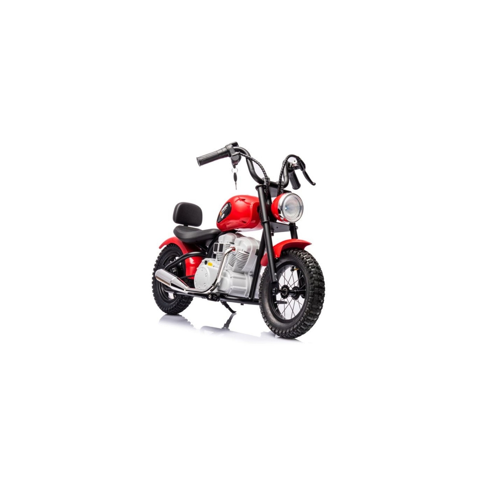 Elektrinis motociklas A9902 36V, Red-Elektromobiliai vaikams, Motociklai-e-vaikas