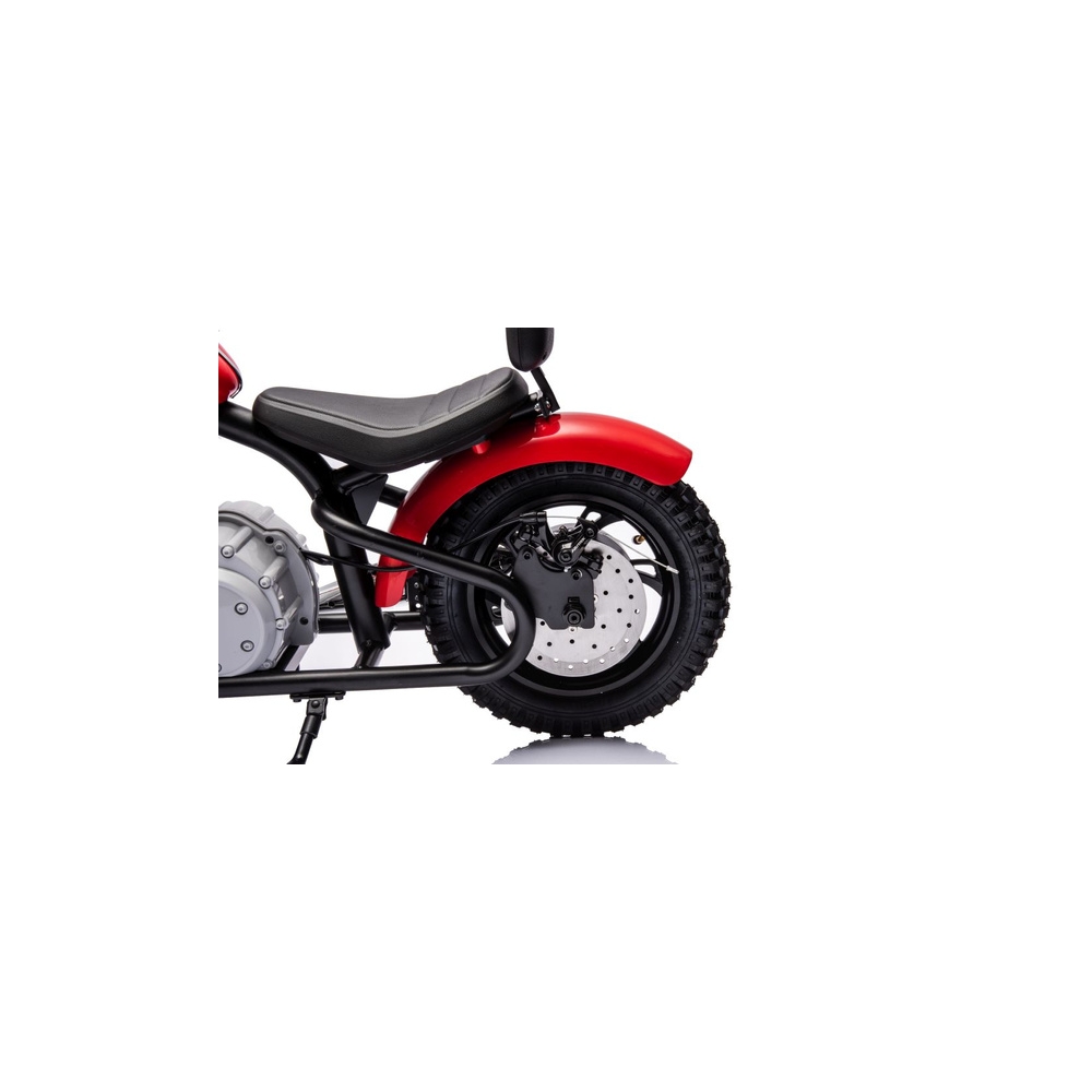 Elektrinis motociklas A9902 36V, Red-Elektromobiliai vaikams, Motociklai-e-vaikas