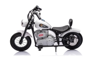 Elektrinis motociklas A9902 36V, White-Elektromobiliai vaikams, Motociklai-e-vaikas