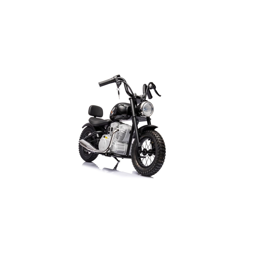 Elektrinis motociklas A9902 36V, Black-Elektromobiliai vaikams, Motociklai-e-vaikas