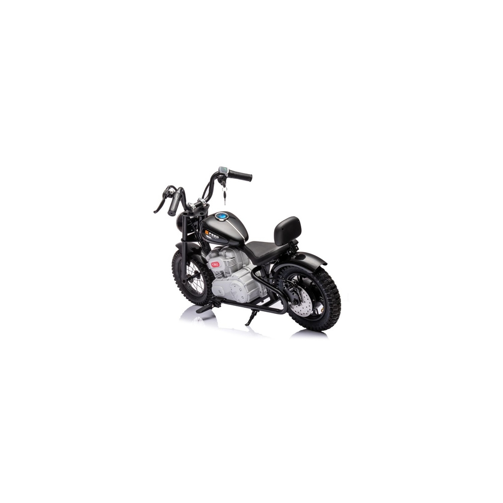Elektrinis motociklas A9902 36V, Black-Elektromobiliai vaikams, Motociklai-e-vaikas