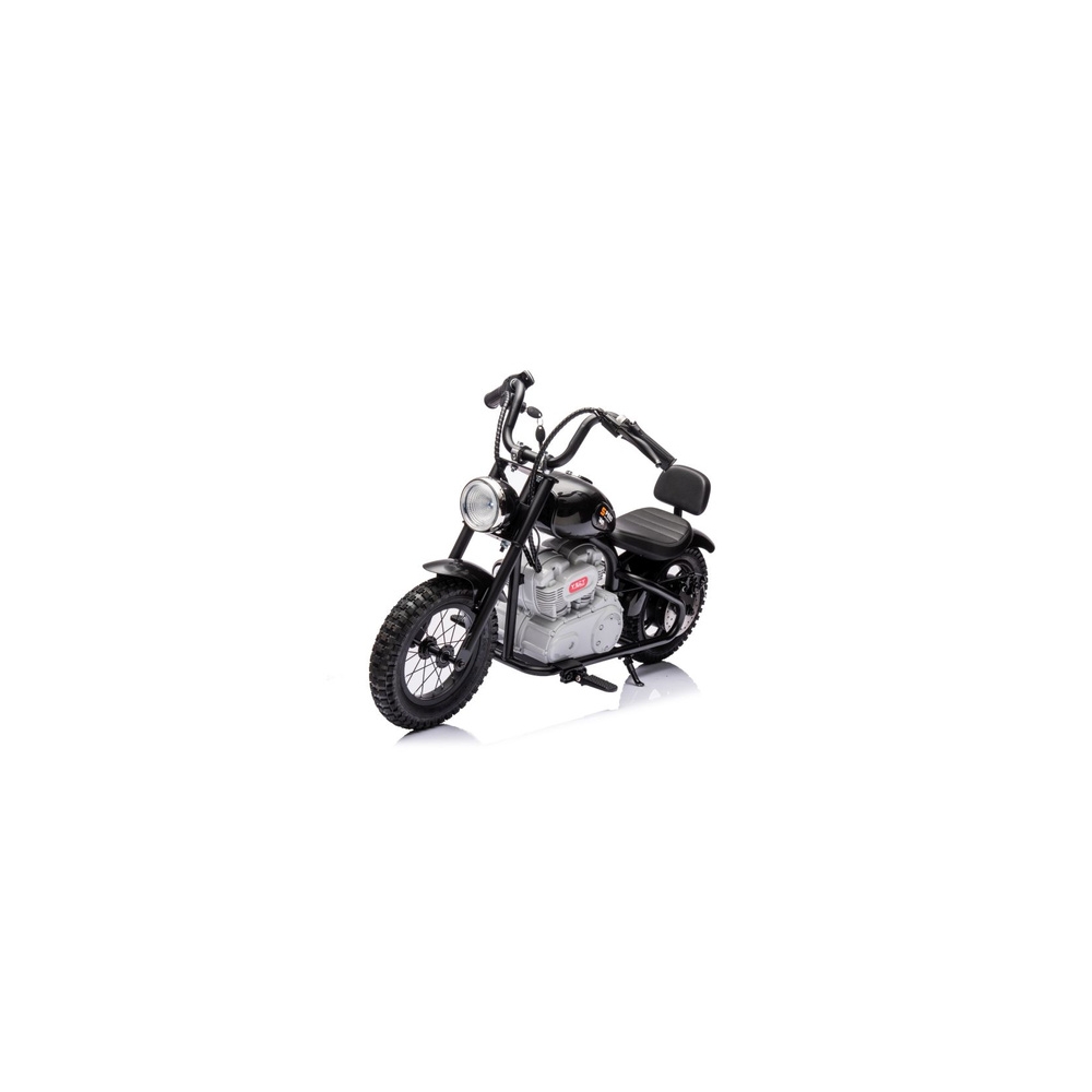 Elektrinis motociklas A9902 36V, Black-Elektromobiliai vaikams, Motociklai-e-vaikas