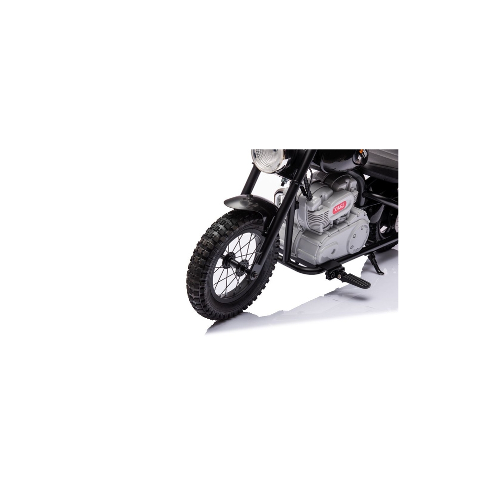 Elektrinis motociklas A9902 36V, Black-Elektromobiliai vaikams, Motociklai-e-vaikas